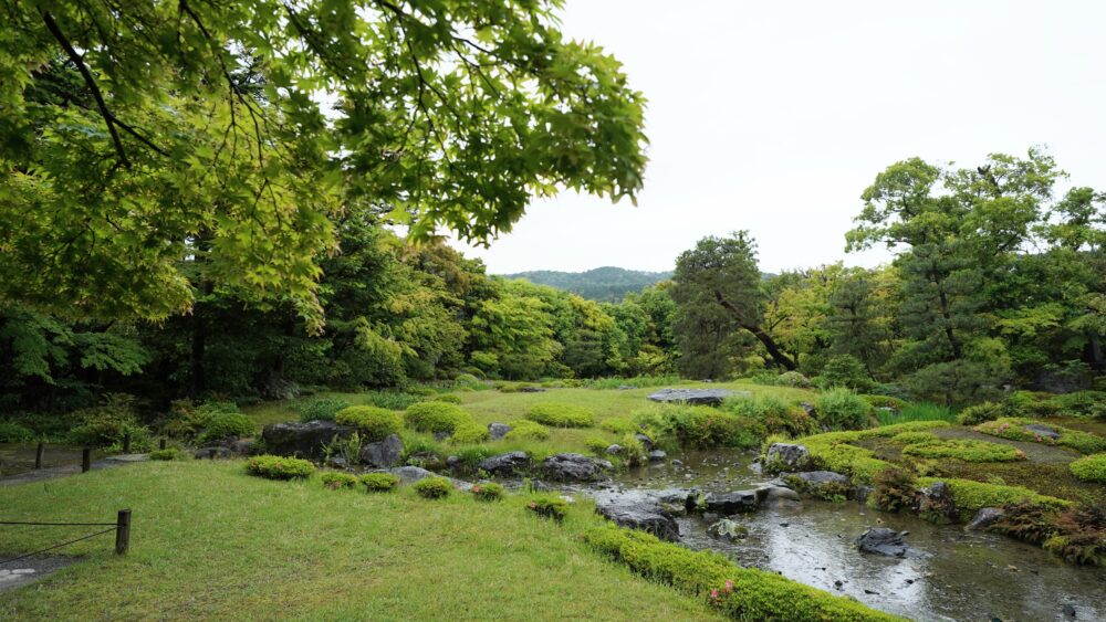 Strolling garden in Murin-an