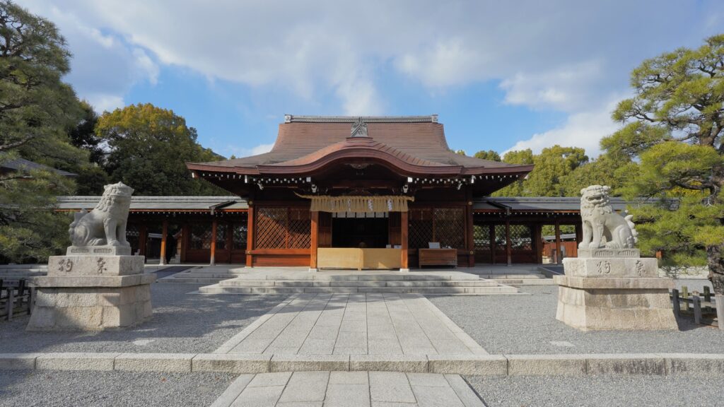 Main Hall in Jonangu Shrine