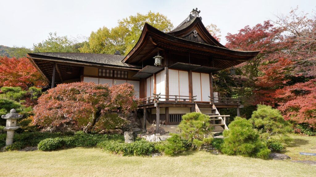 Daijo-kaku in Okochi Sanso Garden