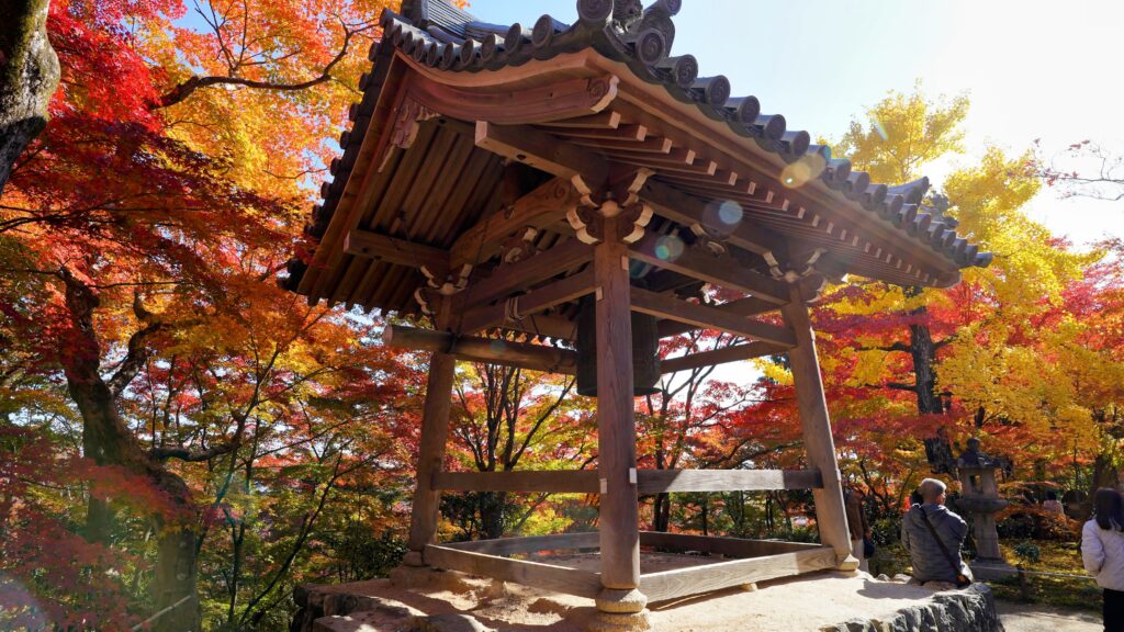 Shoro (Bell Tower) in Jojakkoji Temple