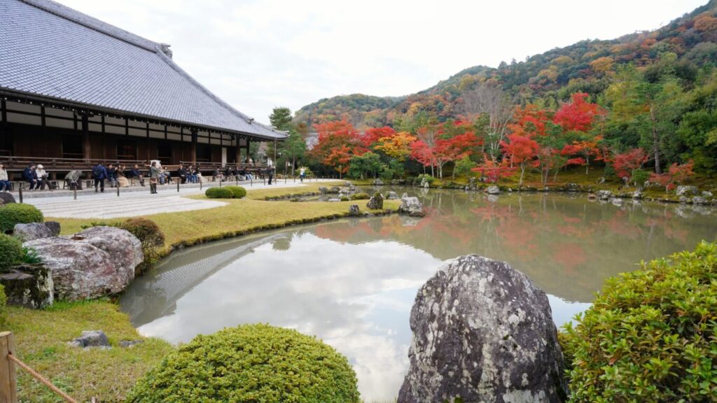 Tenryuji-temple  in Autumn