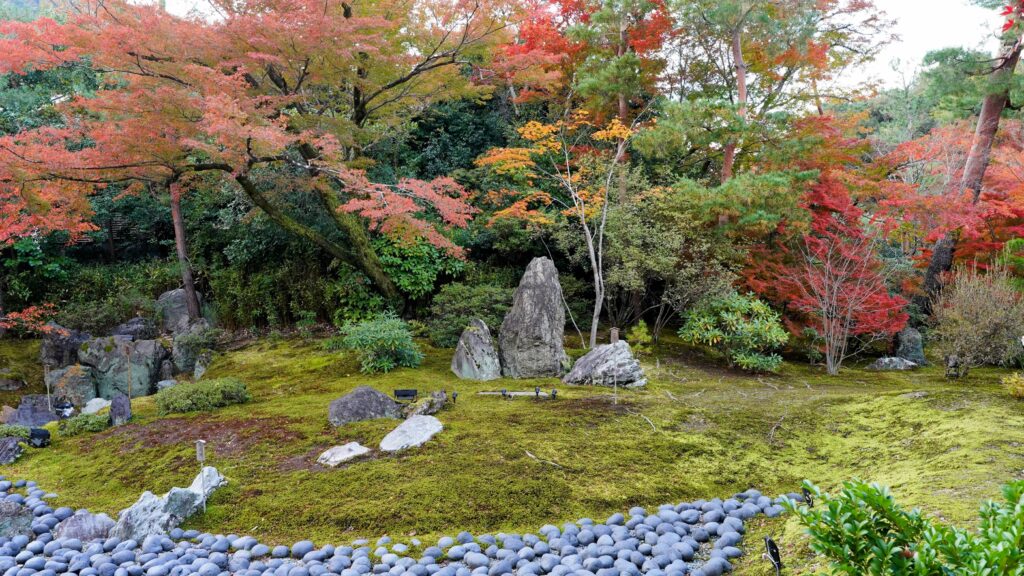 Shishiku-no-niwa in Hogo-in Temple