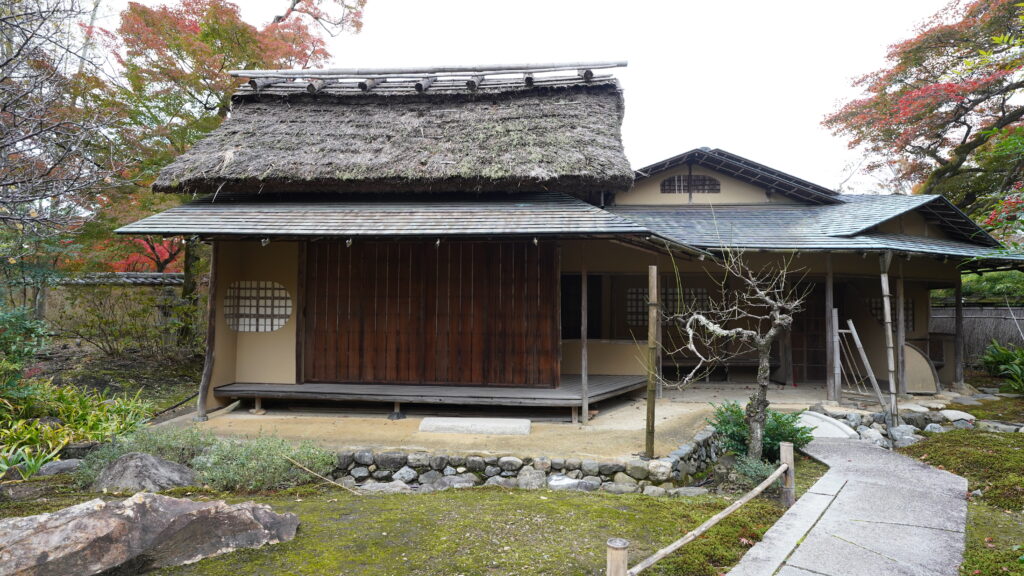 Seisho-ken Teahouse in Hogo-in Temple